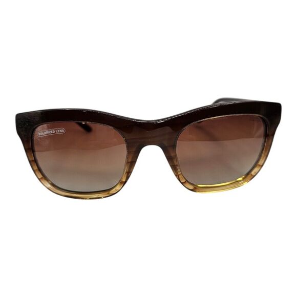 Toxic Women's Sunglasses TX-696-10 Brown 51.5/25.5 135 Hand Made Frames NIB - Picture 2 of 15